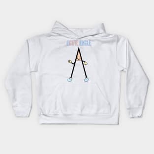 A cute acute angle Kids Hoodie